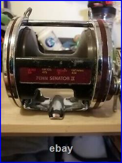 Penn Senator 114HL vintage fishing reel