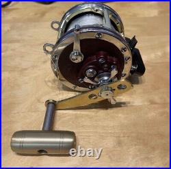 Penn Senator 114H With Clamp, Gold Tiburon Frame, And Machined Brass Handle
