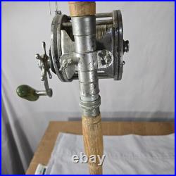 Penn Senator 114-H 6/0 Montague 7777 6ft Rod Reel Combo Vintage True Temper USA