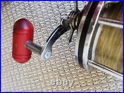 Penn Senator 115 9/0 Conventional Saltwater Reel Tuna Shark Marlin Fishing Vtg