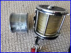 Penn Senator 115 9/0 Conventional Saltwater Reel Tuna Shark Marlin Fishing Vtg