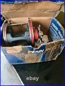 Penn Senator 4/0 113h Vtg Big Game Reel (usa) In Fantastic Condition Fully Boxed