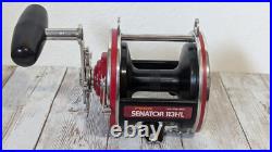 Penn Senator II 113HL Special 4/0 Deep Sea Trolling Reel Tomato Red Vintage Box
