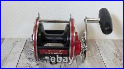 Penn Senator II 113HL Special 4/0 Deep Sea Trolling Reel Tomato Red Vintage Box