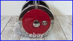 Penn Senator II 113HL Special 4/0 Deep Sea Trolling Reel Tomato Red Vintage Box