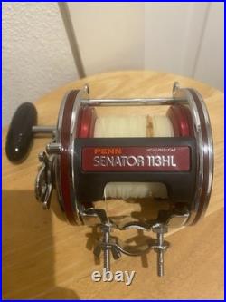 Penn Senator II 113hl High Speed Conventional Saltwater Fishing Reel Nice One