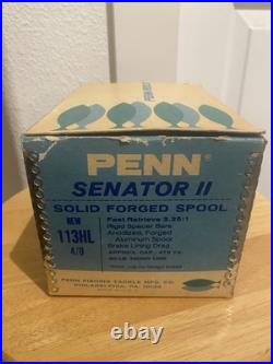 Penn Senator II 113hl High Speed Conventional Saltwater Fishing Reel Nice One