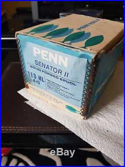 Penn Senator II 4/0 113hl In Stunning Condition Boxed Hardly Used