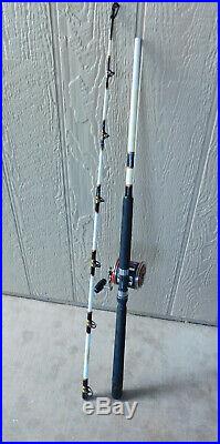 Penn Slammer Deep Sea Fishing Rod 113H Special 4/0 Senator Red Chrome Black #3