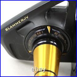 Penn Slammer IV 4500 Spinning Reel With 621 Gear Ratio In Black and Yellow