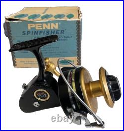 Penn Spinfisher 710 Spinning Reel Original Box & Parts Envelope-Grease
