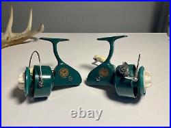 Penn Spinfisher Greenie 710 & 711 Pair Lh/rh Retrieve Made In U. S. A