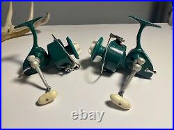 Penn Spinfisher Greenie 710 & 711 Pair Lh/rh Retrieve Made In U. S. A