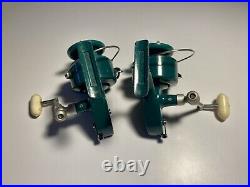 Penn Spinfisher Greenie 710 & 711 Pair Lh/rh Retrieve Made In U. S. A