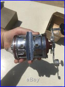 Penn Squidder 140L Vintage Reel With Original Box, Papers And Tool Very Cleen