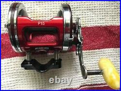 Penn Squidder 145 mid-size saltwater fishing reel in very good shape