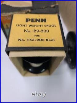 Penn Surf Master extra spool Original Box No. 200 Vintage conventional Reel