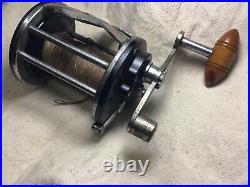 Penn Surfmaster 156 No Part NumberReel 200 YDS Used Picture Sideplate 1940s