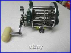 Pristinely MINT Penn 9 GREEN Levelwind COLLECTORS Fishing Reel