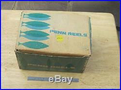 RED Vintage Unused PENN SENATOR 114H 6/0 Saltwater Reel in Box Philadelphia USA