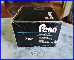 Rare Penn 716Z Ultra Light Spinning Reel USA Never Used Original Box Papers Wrap