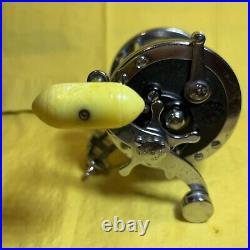 Rare Vintage Penn 1/0 Senator 110 Fishing Reel Lemon Swirl Handle Cleaned Nice