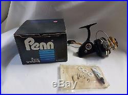 Reel Penn 710Z + BOX made in USA REEL MOULINET ROLLE MULINELLO OLD VINTAGE RARE