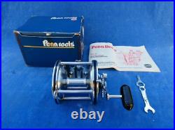 STUNNING TOP ++ ANTIQUE REEL Old Reel PENN REELS 4/0 SENATOR N° 113