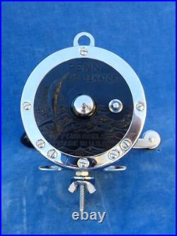 STUNNING TOP ++ ANTIQUE REEL Old Reel PENN REELS 4/0 SENATOR N° 113