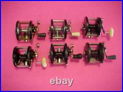 Set Of 6 Vintage Penn Reels Model Numbers 285,85,85,85,85 & 285 Delmar & Seaboy Set Of 6 Vintage Penn Reels Model Numbers 285,85,85,85,85 & 285 Delmar & Seaboy