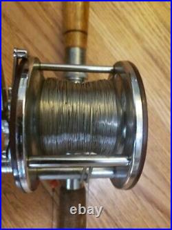 Shakespeare Wonderod Howald Process Saltwater Penn Reel & Wire Line Vintage