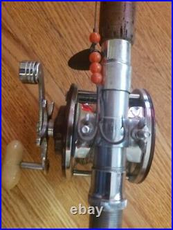 Shakespeare Wonderod Howald Process Saltwater Penn Reel & Wire Line Vintage