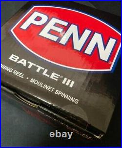 Spinning Fishing Reel PENN Battle3 4000 reel Penn Fishing Battle3 New from japan