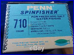 Stunning Unfished Boxed Penn Spinfisher 710 Spinning Reel Museum Quality