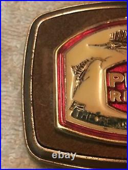 Super Rare Penn Reels Belt Buckle Vintage Fishing (dont Miss This One)