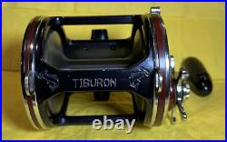 Tiburon Frame Penn Senator 113HLW 4/0 Wide 2 Pos Handle Fishing Reel HT-100 Drag