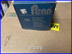 UNUSED Vintage Penn 9/0 Senator 115 Big Game Fishing Reel With ORIGINAL BOX