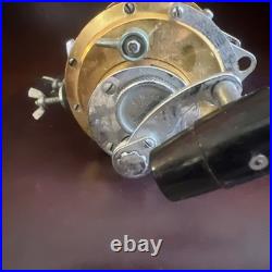 Used Vintage Penn International 20 Gold Single-Speed Lever-Drag Fishing Reel