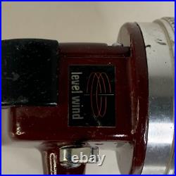 VERY RARE 60s Penn Closed Faced Spinning Reel 410 Rubi Red Spincaster Fishing