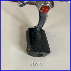VERY RARE 60s Penn Closed Faced Spinning Reel 410 Rubi Red Spincaster Fishing