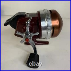 VERY RARE 60s Penn Closed Faced Spinning Reel 410 Rubi Red Spincaster Fishing