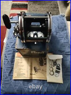 VINTAGE (PENN) 114 HL 6/0 HIGHSPEED TROLLING REEL with BOX, PAPERWORK, TOOL