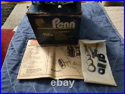 VINTAGE (PENN) 114 HL 6/0 HIGHSPEED TROLLING REEL with BOX, PAPERWORK, TOOL