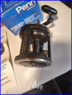 VINTAGE (PENN) 320-GTI LEVELWIND/ 1st GENERATION/ NEVER? FISHED/BOX
