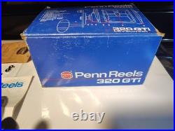 VINTAGE (PENN) 320-GTI LEVELWIND/ 1st GENERATION/ NEVER? FISHED/BOX