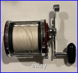 VINTAGE PENN 500L JIGMASTER REEL 275 Yards 30lb Mono With Original Box & Wrench