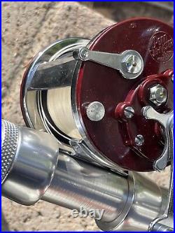 VINTAGE PENN 500L JIGMASTER REEL 275 Yards 30lb Mono With Original Box & Wrench