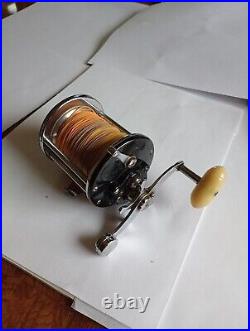 VINTAGE PENN No. 155 FISHING REEL MADE IN USA EXCELLENT CONDITION