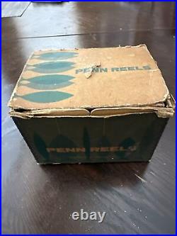 VINTAGE Penn Senator 4/0 #113 Conventional Big Game Saltwater Fishing Reel USA