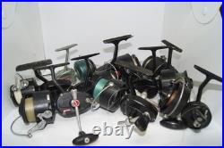 VINTAGE Spinning Reel Lot. Garcia Mitchell 9 reels total
